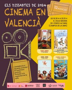 Cartell Cinema en valencià